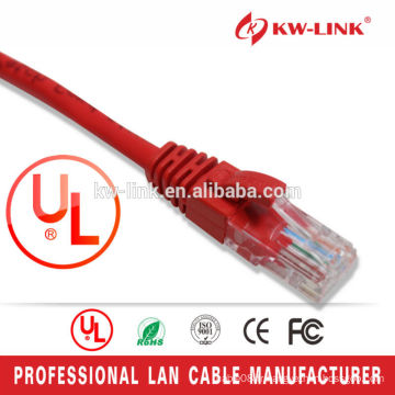 Câbles de raccordement CCA UTP Cat6 échoués de haute qualité avec connecteur RJ45 1.5M